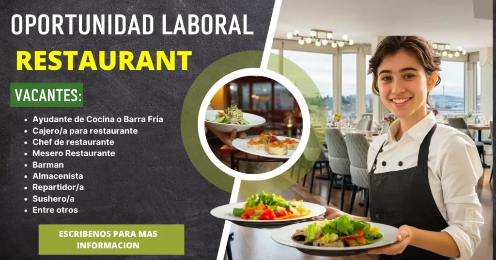 Empleos en restaurant