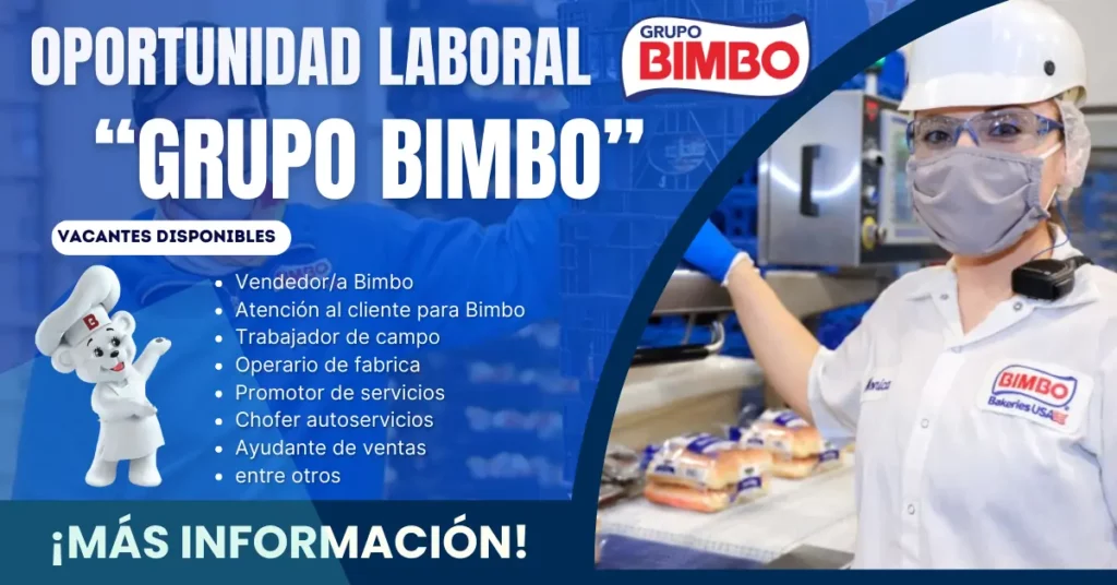 informate vacantes - bimbo